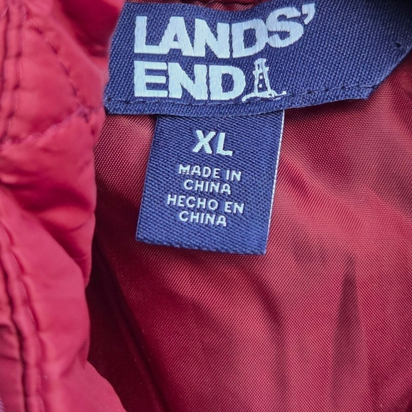 Lands' End Ladies' 3-in-1 Systems Jacket Burgundy Size XL NWT - Picture 15 of 15